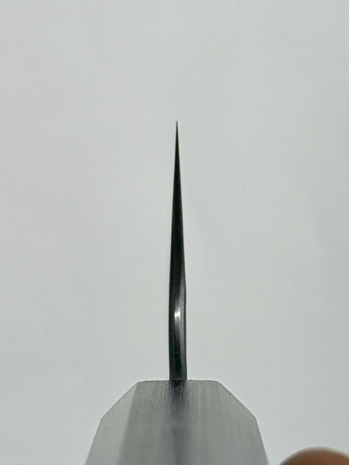 NIGARA AOGAMI SUPER STAINLESS CLAD NASHIJI BUNKA 180 MM / EBONY HANDLE