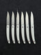 BOOYO XINGUO SANDVIK 14C28N STEAK KNIVES / 6 PIECES WITH BOX