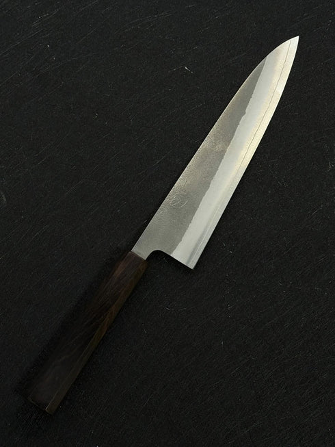 HATSUKOKORO YOSHIKANE SKD12 NASHIJI GYUTO 240 / OCTAGONAL EBONY HANDLE