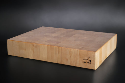 XXL DRVENI BLOK JAVOR / KONSTRUKCIJA END GRAIN / 500 X 380 X 90 mm