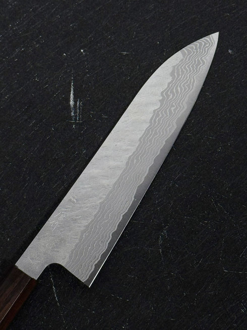 NIGARA VG10 DAMASCUS TSUCHIME GYUTO 240 MM / EBONY HANDLE