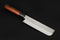 YAMATO MIYAWAKI VG10 MIGAKI STAINLESS CLAD NAKIRI 170 MM / BUBINGA HANDLE / BRASS FERRULE