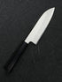 NIGARA VG10 DAMASCUS TSUCHIME SANTOKU 180 MM / EBONY HANDLE