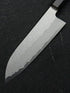 NIGARA VG10 DAMASCUS TSUCHIME SANTOKU 180 MM / EBONY HANDLE