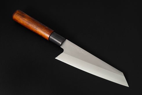 YAMATO MIYAWAKI VG10 MIGAKI STAINLESS CLAD BUNKA 160 MM / BUBINGA HANDLE / BRASS FERRULE