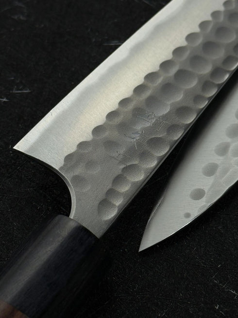 ANRYU HAMONO AOGAMI #2 STAINLESS CLAD TSUCHIME PETTY 120 MM
