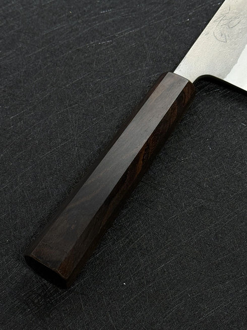 HATSUKOKORO YOSHIKANE SKD12 NASHIJI GYUTO 240 / OCTAGONAL EBONY HANDLE