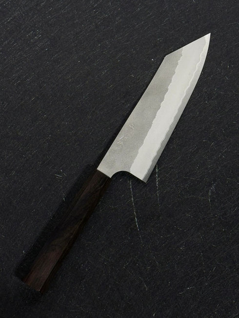 NIGARA AOGAMI SUPER STAINLESS CLAD NASHIJI BUNKA 180 MM / EBONY HANDLE