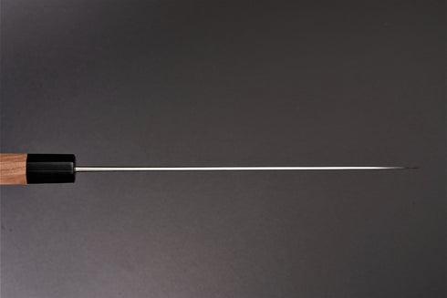 YOSHIMI KATO GYUTO 240 AOGAMI SUPER NASHIJI STAINLESS CLAD