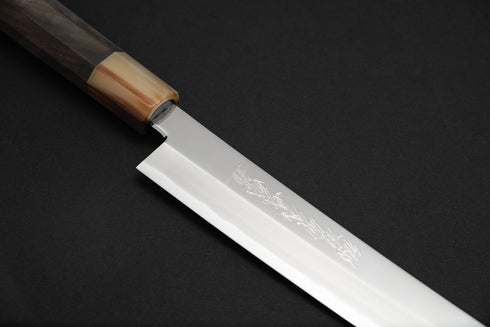 YOSHIHIRO GINSAN HON-KASUMI MIRROR FINISHED KIRITSUKE YANAGI 300