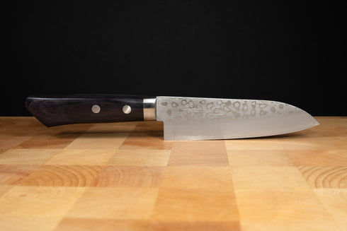 KUNIO MASUTANI DAMASCUS VG-10 SAIRYU KO-SANTOKU 130 MM