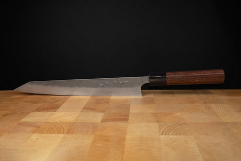 MATSUBARA BLUE NO.2 NASHIJI SUJIHIKI 270 MM CUSTOM DRŠKA OD RUŽINOG DRVA