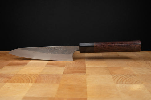 MATSUBARA BLUE NO. 2 NASHIJI PETTY 150 MM CUSTOM ROSEWOOD HANDLE