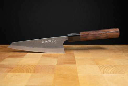 MATSUBARA BLUE 2 NASHIJI HONESUKI 160 STAINLESS / DRŠKA POLU-OVALNO RUŽINO DRVO