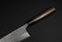 MATSUBARA BLUE NO. 2 NASHIJI STAINLESS CLAD GYUTO 180 MM / DRŠKA POLU-OVALNO RUŽINO DRVO