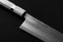 KONOSUKE FUKU SLD NASHIJI GYUTO 240 MM / HANDLE WHITE RESIN – NICKLE SILVER RINGS