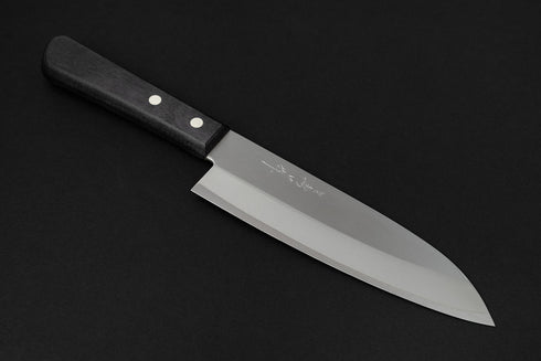 YAMATO MIYAWAKI SANTOKU STAINLESS STEEL CLAD 170 MM / DRŠKA OD LAMINIRANOG DRVA