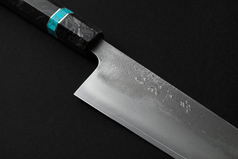 KONOSUKE FUKU SLD NASHIJI GYUTO 240 MM / HANDLE MARBLE CARBON FIBER