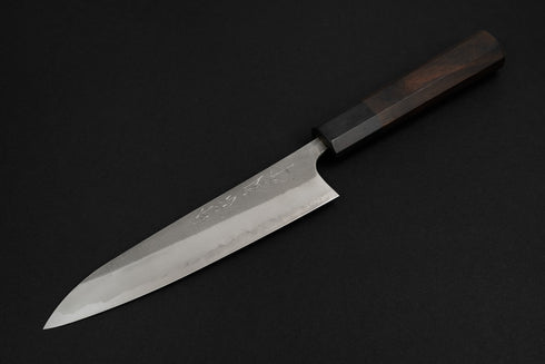 MATSUBARA AOGAMI #2 NASHIJI PETTY 150 STAINLESS CLAD / DRŠKA OD EBANOVINE