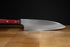 MISUZU HAMONO VG10 SANTOKU 170 MM CRVENO CRNA DRŠKA