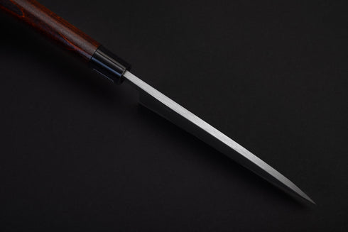 MISUZU HAMONO KATAHA DEBA 180 STAINLESS CLAD URUSHI LACQUER BUBINGA HANDLE