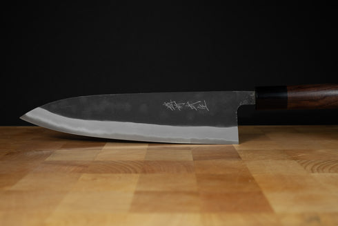 SHIRO KAMO AOGAMI NO.2 KUROUCHI GYUTO 215 MM