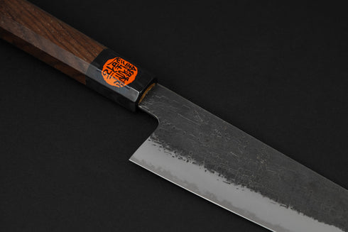 SHIGEKI TANAKA AOGAMI #2 KUROUCHI TEKKA GYUTO 180 STAINLESS CLAD / WALNUT HANDLE