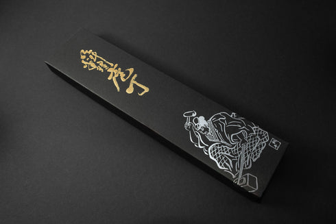 KUNIO MASUTANI VG-10 TSUCHIME-DAMASCUS GYUTO 180 MM / HANDLE BLUE PAKKA WOOD