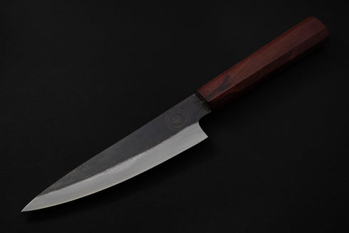 'FBH' PETTY NOŽ 160 MM / KUROUCHI 5160 STEEL / DRŠKA OD EGZOTIČNOD DRVA U CRVENOM TONU