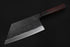 'FBH' KIRI CLEAVER 180 X 85 MM / KUROUCHI 5160 STEEL / DRŠKA OD EGZOTIČNOG DRVA U CRVENOM TONU