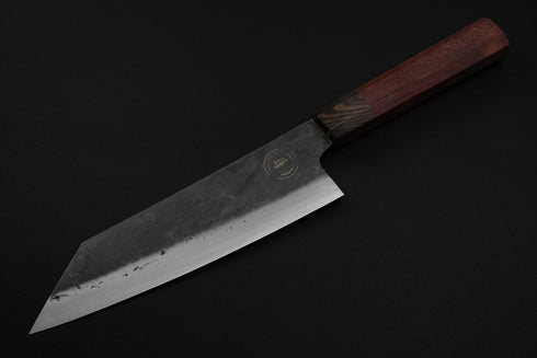'FBH' VISOKA BUNKA 190 X 55 MM / KUROUCHI 5160 ČELIK / DRŠKA OD EGZOTIČNOG DRVA U CRVENOM TONU