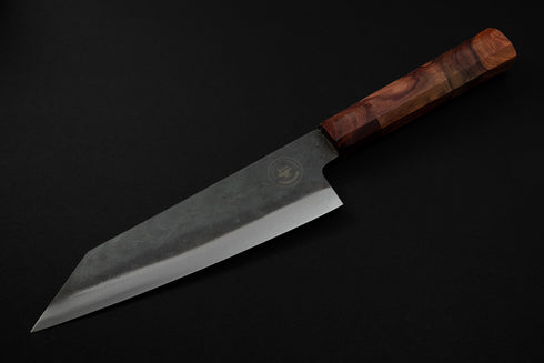 'FBH' KUROUCHI BUNKA 185X50 MM /5160 ČELIK / DRŠKA OD EGZOTIČNOG DRVA U NARANČASTOM TONU