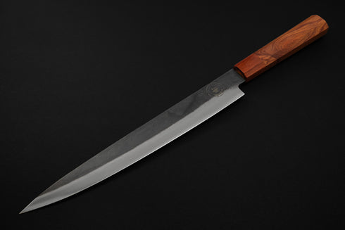 'FBH' NOŽ ZA PRŠUT 270 MM / KUROUCHI 5160 ČELIK / DRŠKA EGZOTIČNO DRVO