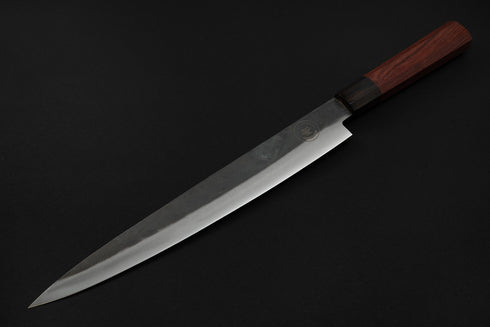 'FBH' NOŽ ZA PRŠUT 270 MM / KUROUCHI 5160 ČELIK / DRŠKA EGZOTIČNO DRVO