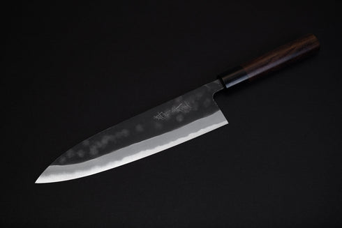 SHIRO KAMO AOGAMI NO.2 KUROUCHI GYUTO 215 MM