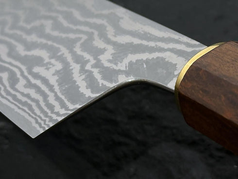 Xinguo ATS-34 Nickel Damascus Gyuto 240 Desert Ironwood Handle