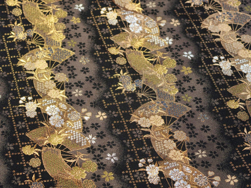 Etui za pohranu i transport 5 različitih noževa izrađen od svilene tkanine 'Nishijin-Ori'