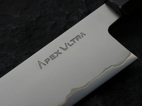 Apex Ultra Stainless Clad Kiritsuke-Gyuto 210 Go-Mai Ebony
