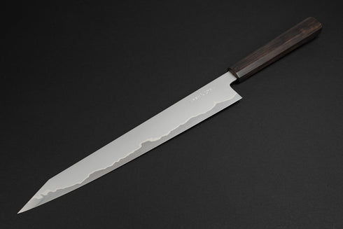 APEX ULTRA STAINLESS CLAD KIRITSUKE-SUJIHIKI 270 GO MAI EBONY