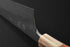 KONOSUKE FUKU SLD NASHIJI GYUTO 240 MM / HANDLE EBONY - MARBLE HORN FERRULE END CAP