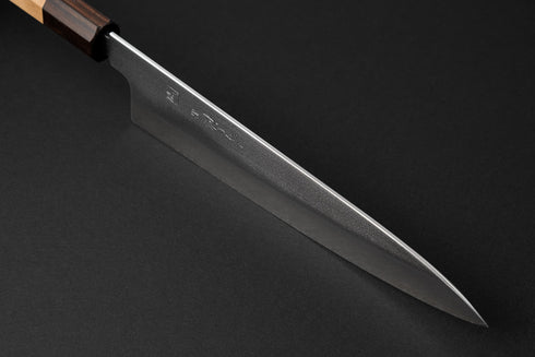 KONOSUKE GS+ NASHIJI GYUTO 210 MM / HANDLE MAGNOLIA WITH EBONY FERRULE