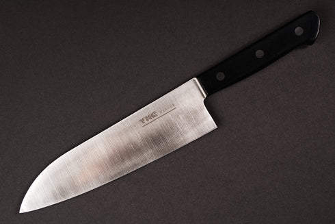 MORIYA MUNEMITSU YHC SANTOKU 180 GINGAMI #3 STAINLESS