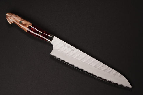 NIGARA SG2 MIGAKI PREMIUM TSUCHIME GYUTO 240 / POSEBNA RESIN DRŠKA / LIMITIRANA SERIJA