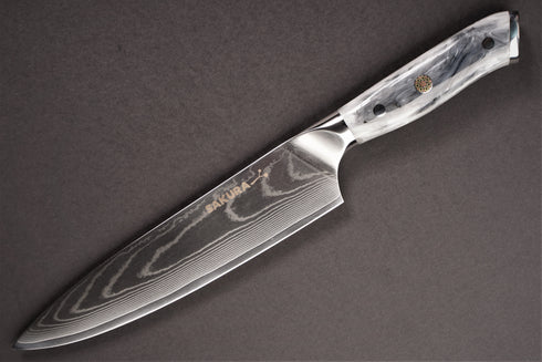 SAKURA VG1O DAMASCUS GYUTO 210