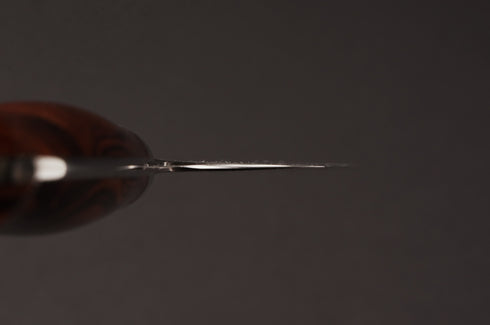 NIGARA SG2 RAINDROP ANMON KUROSOME KIRITSUKE GYUTO 210 SPECIAL WESTERN PREMIUM IRONWOOD HANDLE