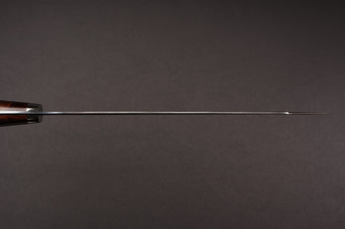 NIGARA SG2 RAINDROP ANMON KUROSOME KIRITSUKE GYUTO 240 SPECIAL WESTERN PREMIUM IRONWOOD HANDLE