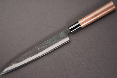 ZAKURI BLUE 1 KUROUCHI YANAGIBA 270 MM IRON CLAD / DRŠKA ORAH
