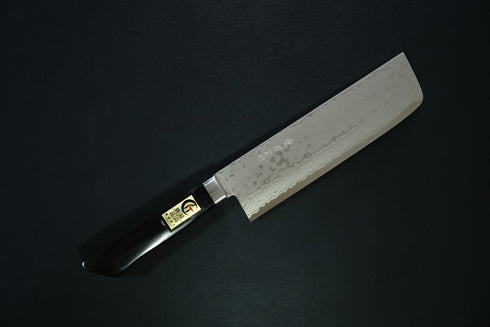 KUNIO MASUTANI VG10 DAMASCUS NAKIRI 165