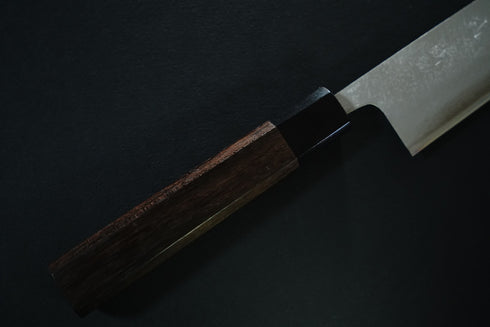 GYUTO BLUE STEEL NO. 2 POLISHED DAMASCUS 210
