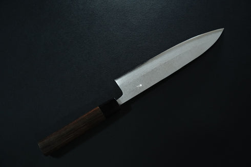 GYUTO BLUE STEEL NO. 2 POLISHED DAMASCUS 210